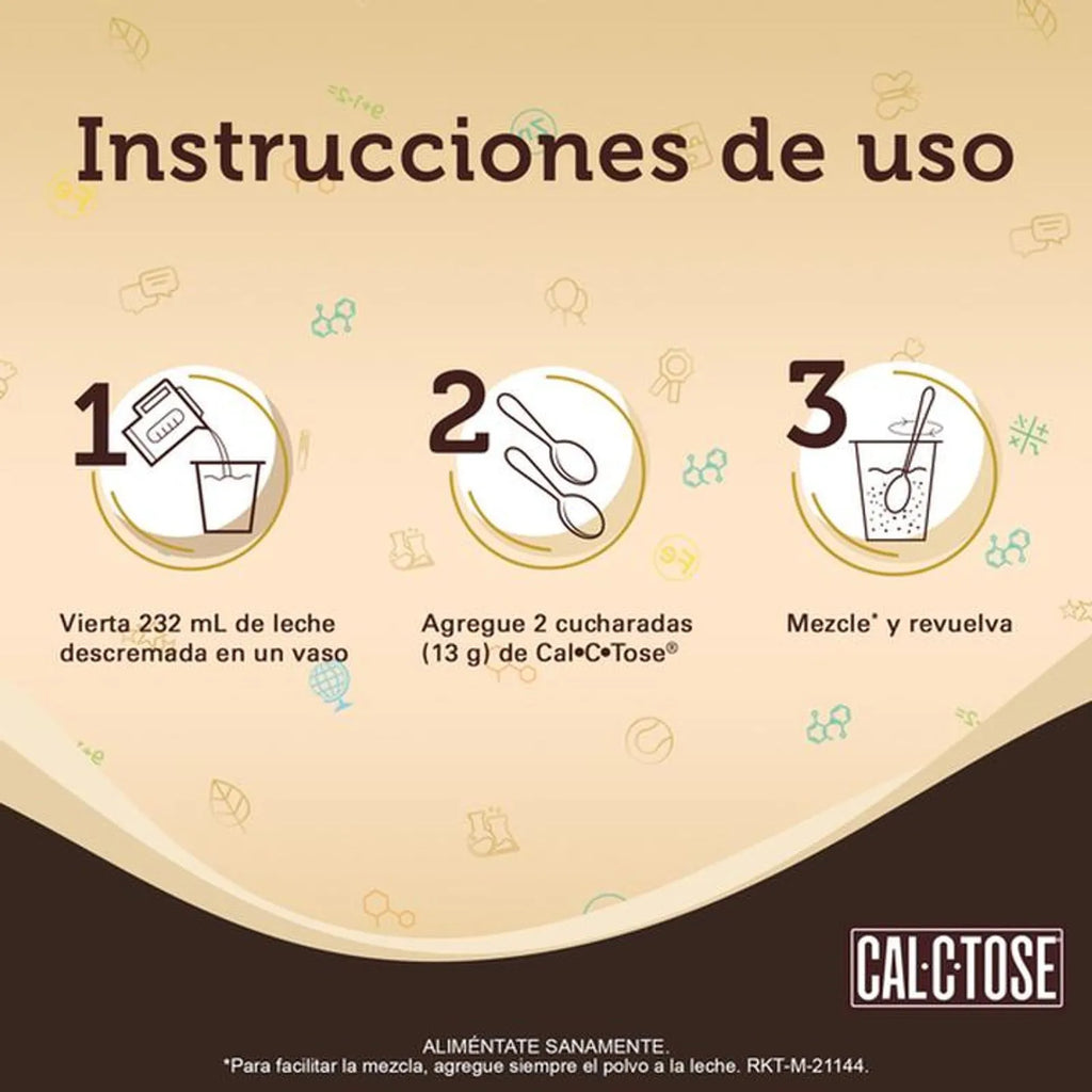 Cal-C-Tose Chocolate Powder - 14 oz