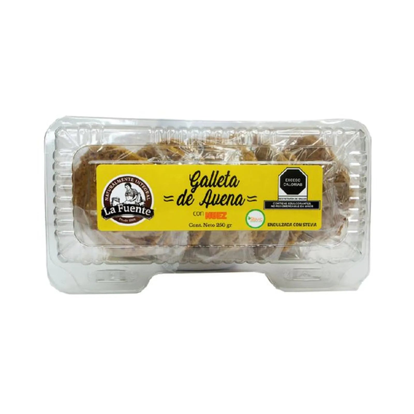 La Fuente Nut Oatmeal Cookie with Stevia 9 oz Main image