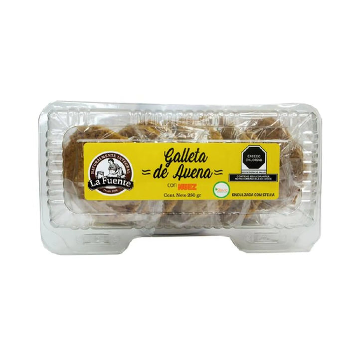La Fuente Nut Oatmeal Cookie with Stevia 9 oz