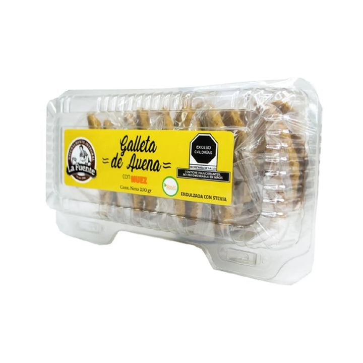 La Fuente Nut Oatmeal Cookie with Stevia 9 oz