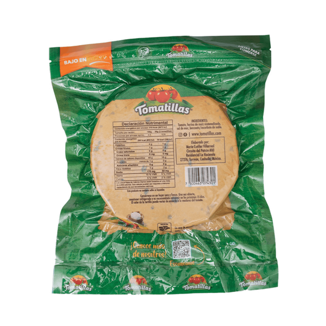 Tomatillas Tomato-Based Corn Tortillas 16 oz