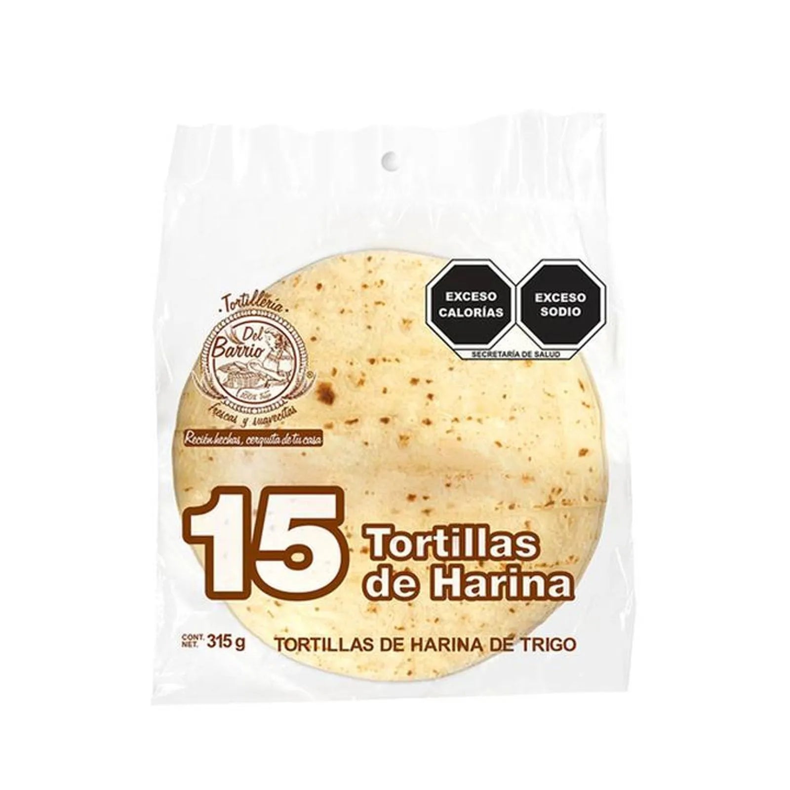 Del Barrio Wheat Flour Tortilla 11 oz Main image