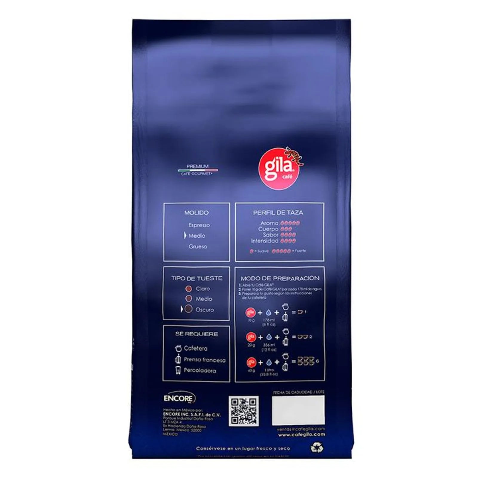 Gila Premium Gourmet Medium Roast Ground Coffee 27 oz