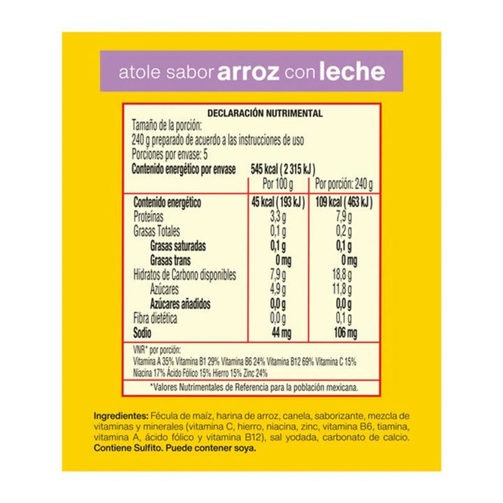 Maizena Atole Rice Pudding Flavor – 1.7 oz