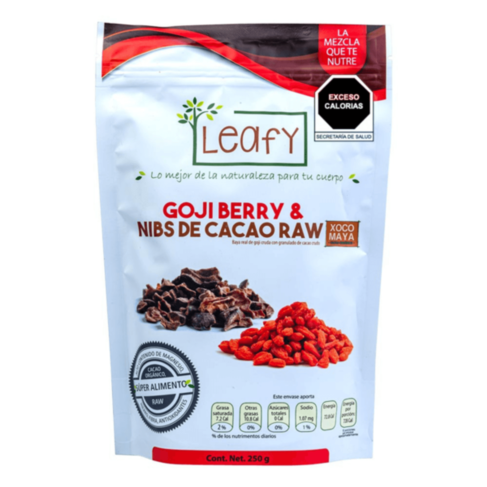 Leafy Goji Berries with Organic Cacao Nibs 1 Piece