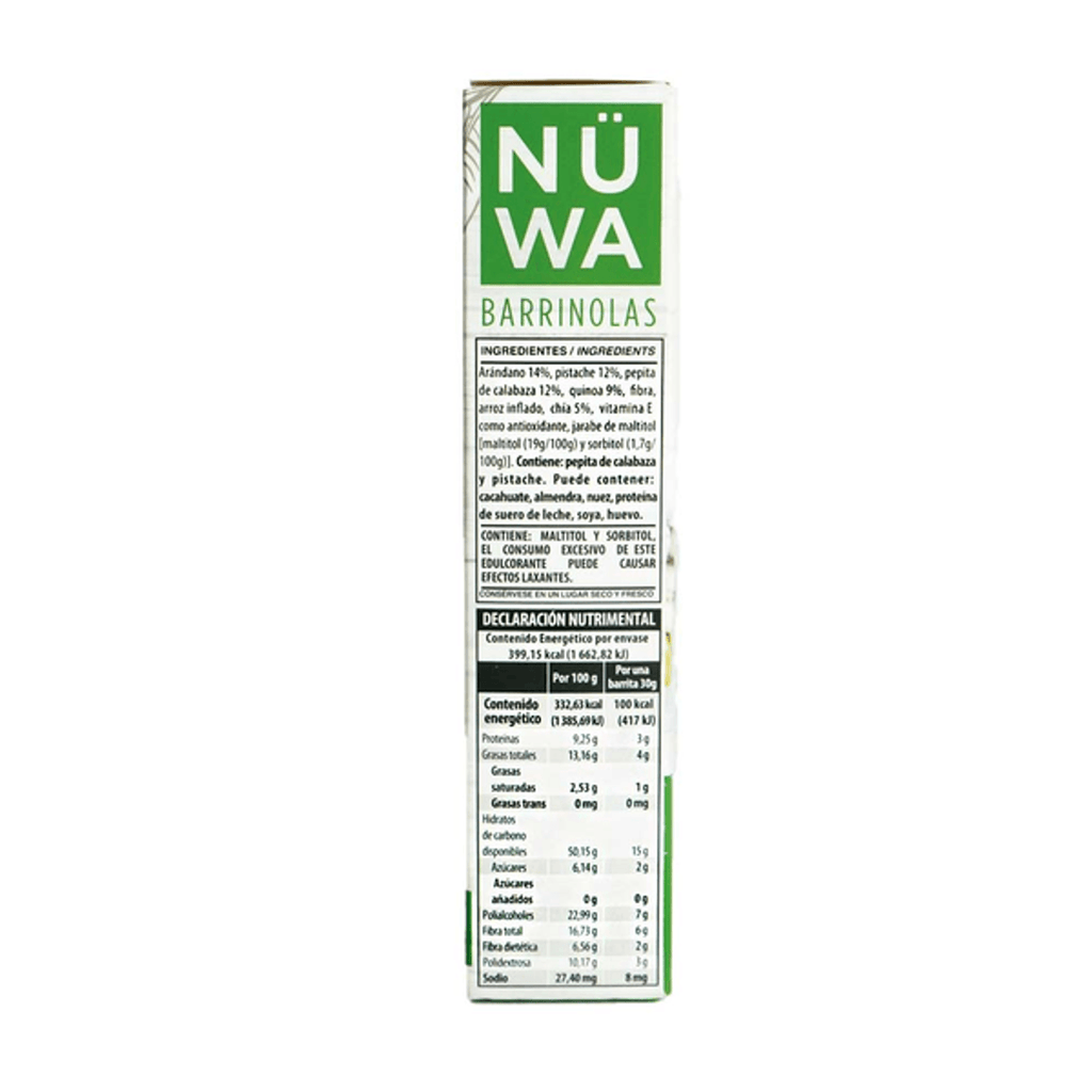 Nuwa Sugar-Free Bars 4 pcs