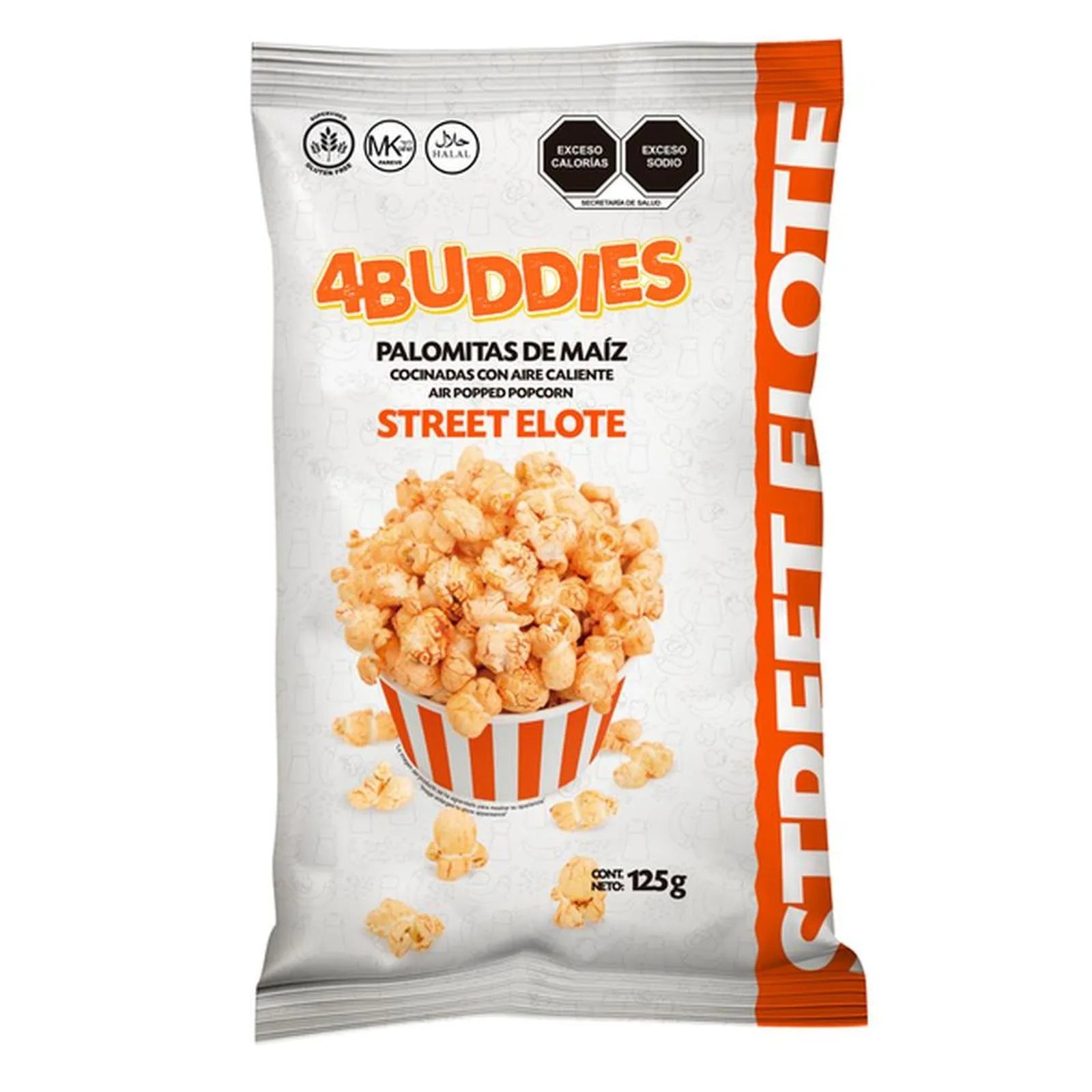 4 Buddies Street Corn Popcorn 4 oz Main image
