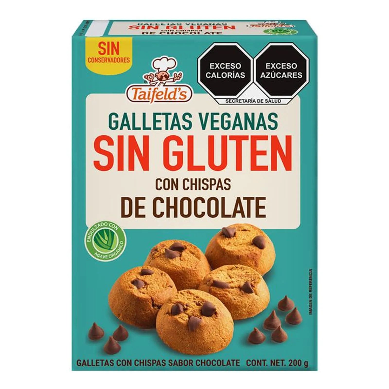 Taifeld’s Gluten Free Chocolate Cookies 8 oz Main image