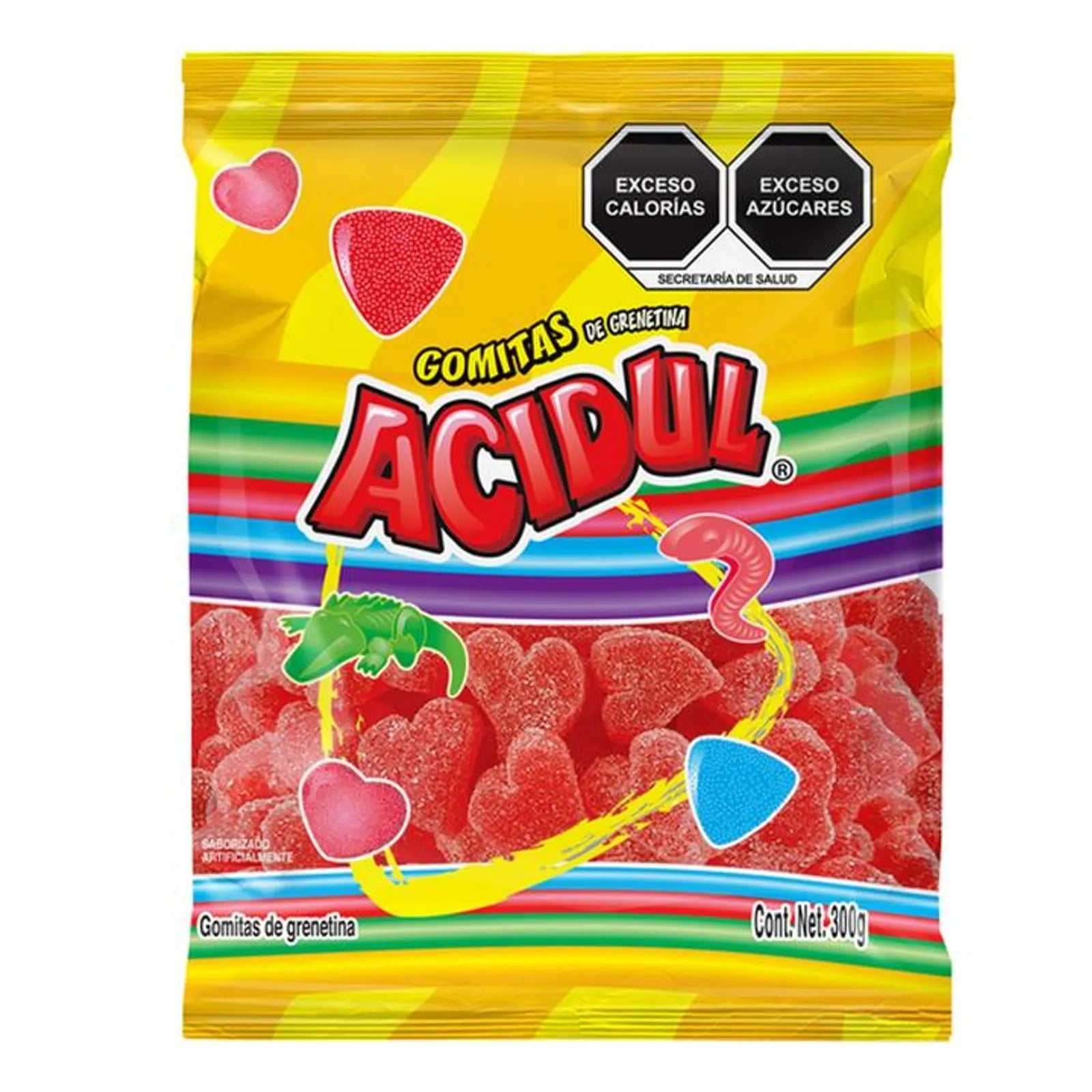 Acidul Watermelon Heart Gummies 1 Pc 11 oz Main image
