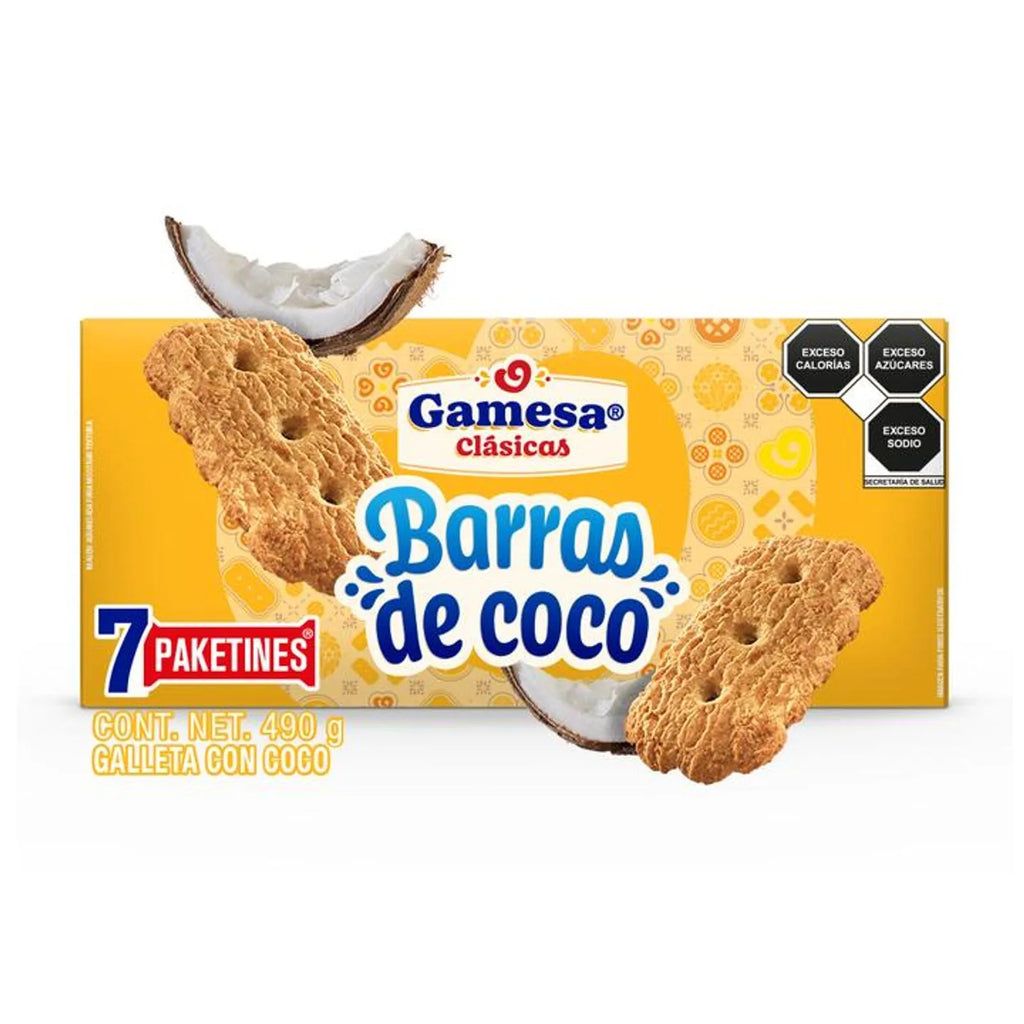 Gamesa Classic Coconut Bars - 22 oz