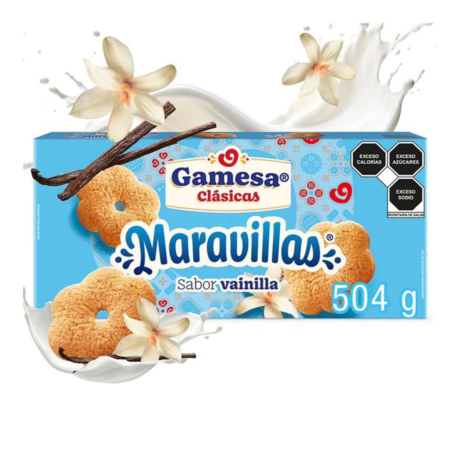Gamesa Classic Marvelous Vanilla Flavor Cookies - 21 oz Main image