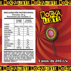 Rockaleta Spicy Lollipop with Gum Center 4 oz