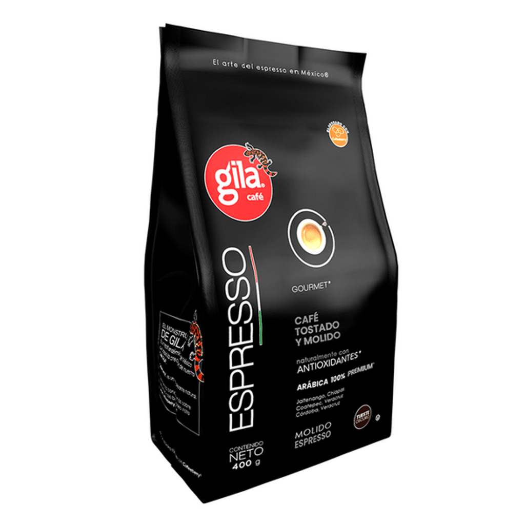 Gila Espresso Dark Roast Roasted and Ground Coffee - 14 oz