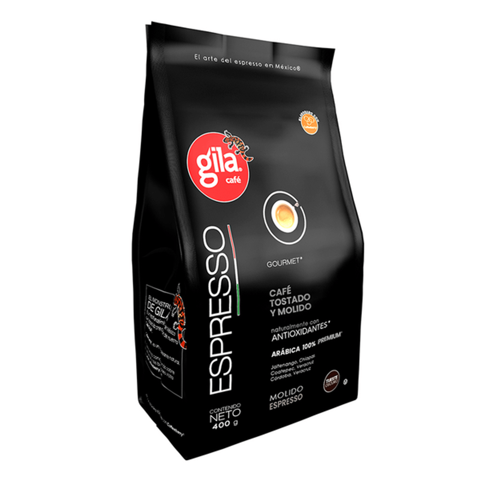 Gila Espresso Dark Roast Roasted and Ground Coffee - 14 oz