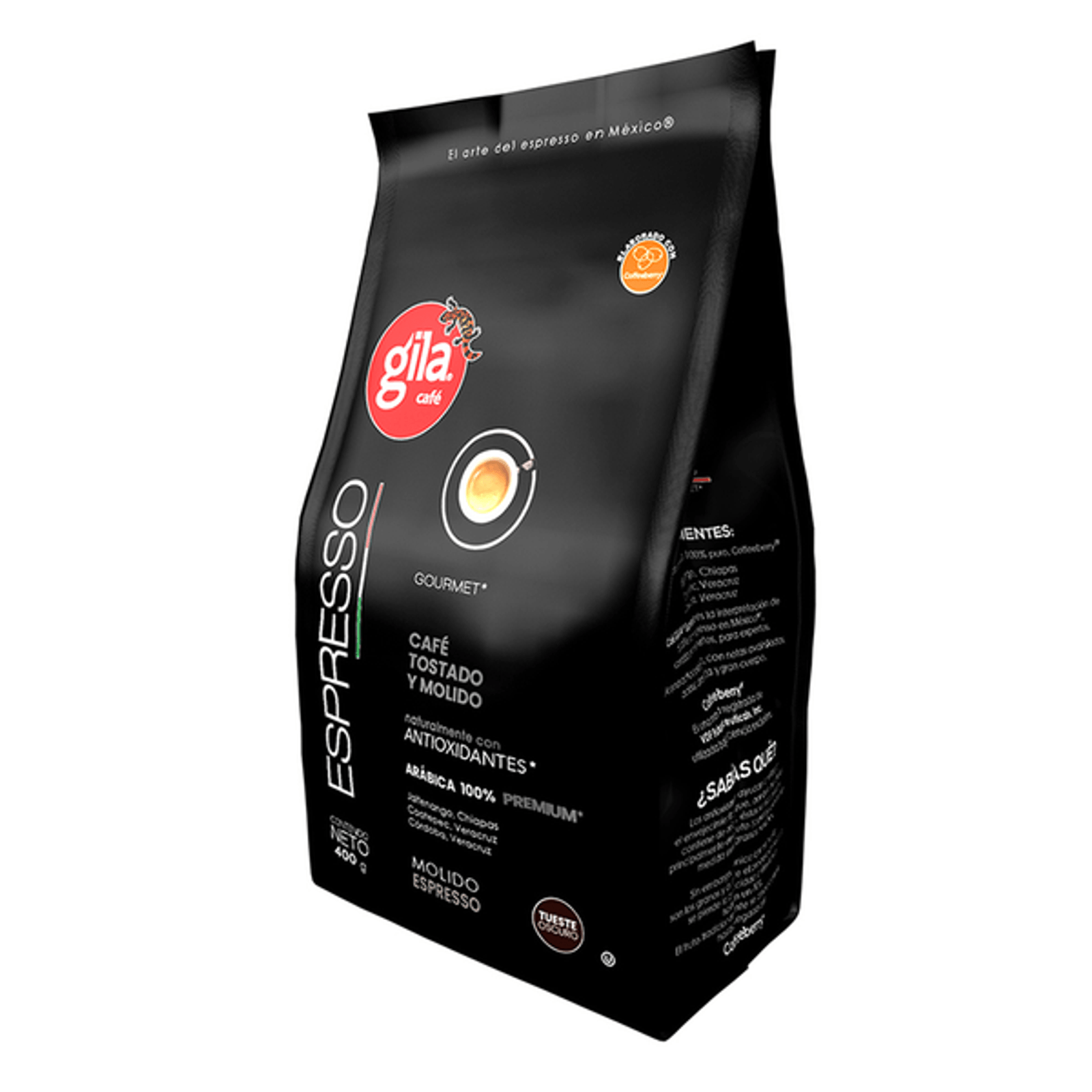 Gila Espresso Dark Roast Roasted and Ground Coffee - 14 oz