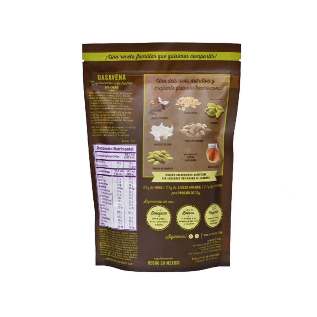 Dasavena Chocolate Recipe Granola 12 oz