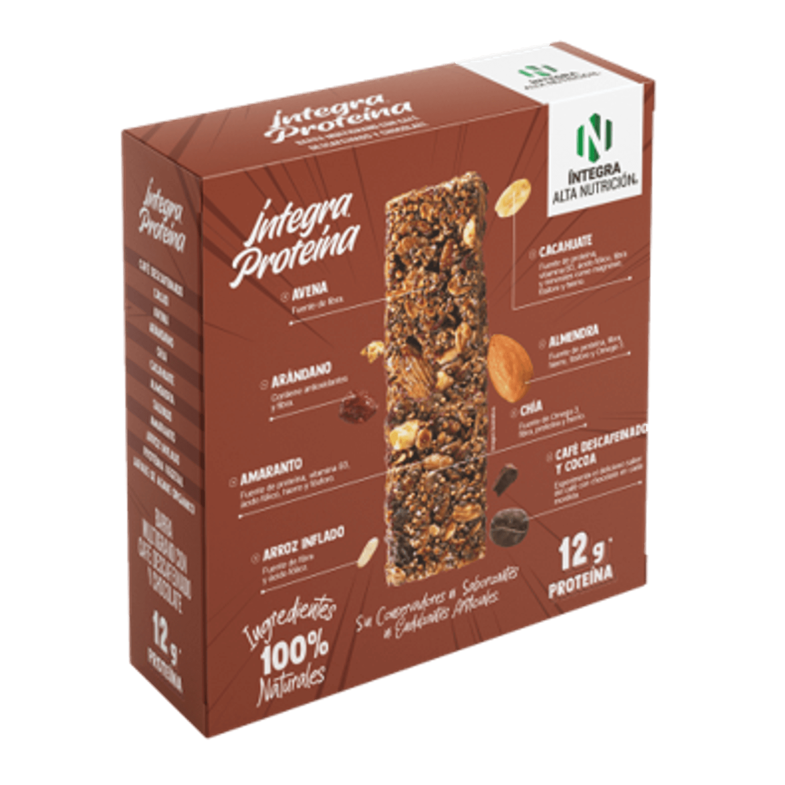 Mundo Light Multigrain Protein Bar Coffee Flavor 9 oz