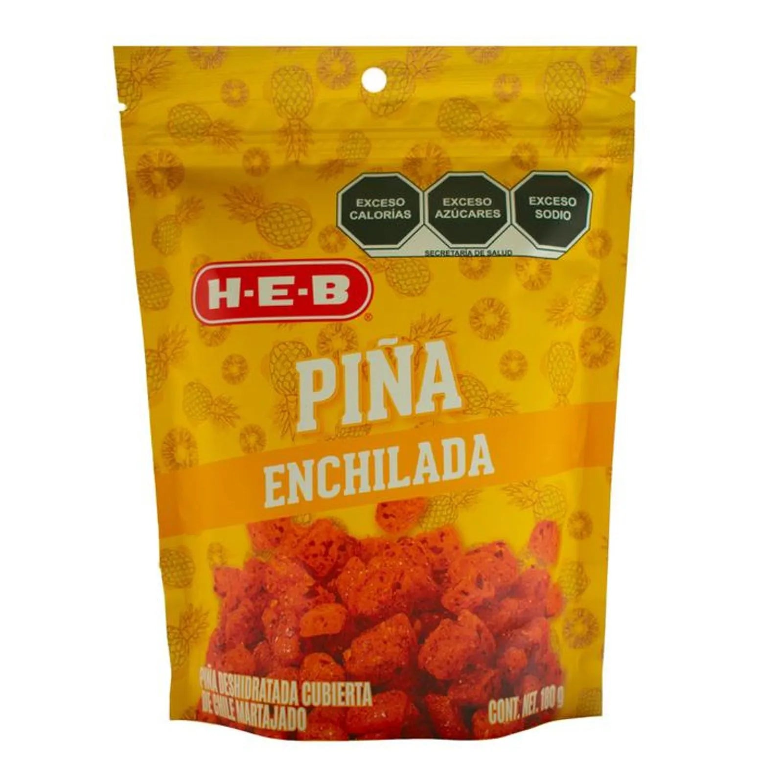 HEB Spicy Dehydrated Pineapple 1 Piece