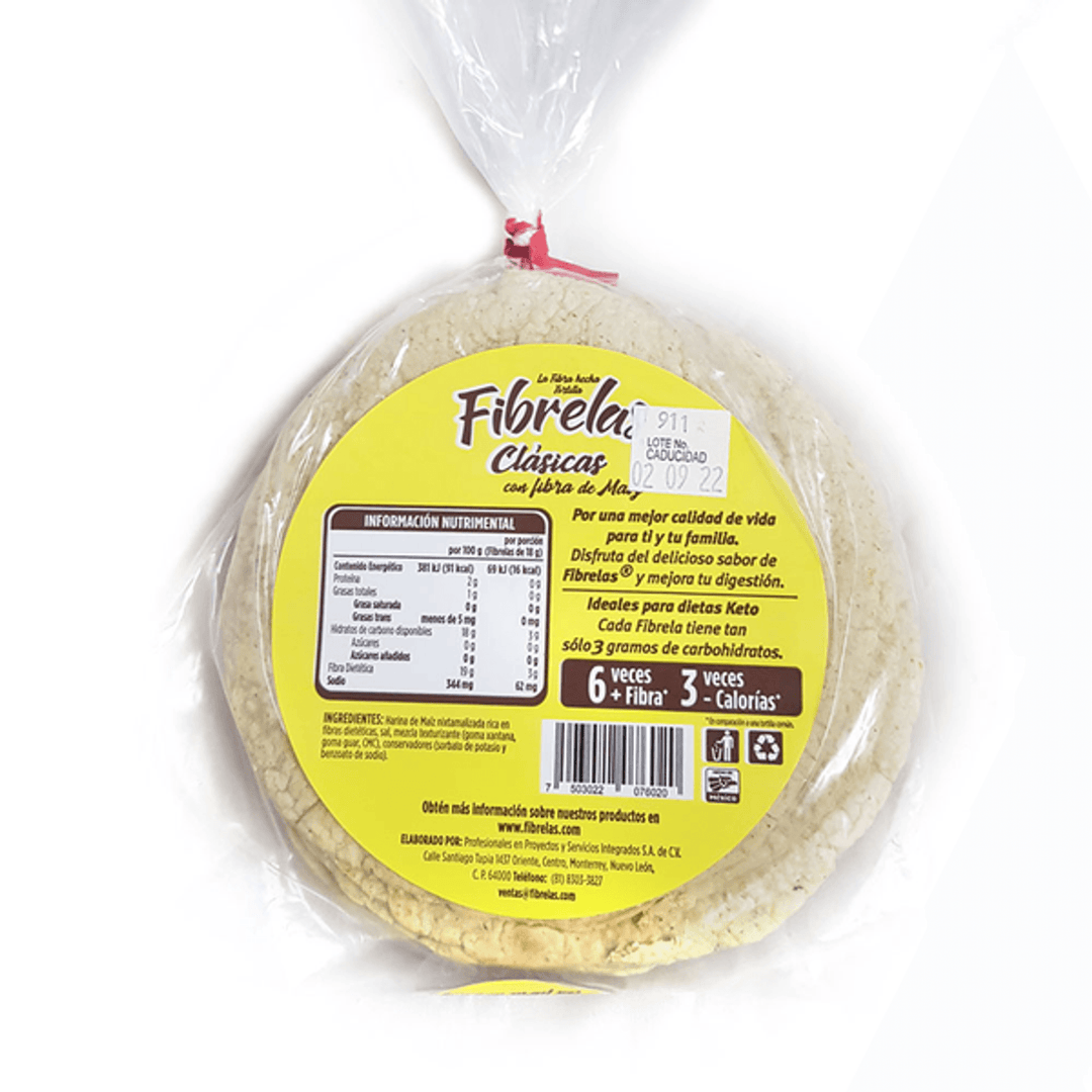 Fibrelas High Fiber Tortillas 10 oz