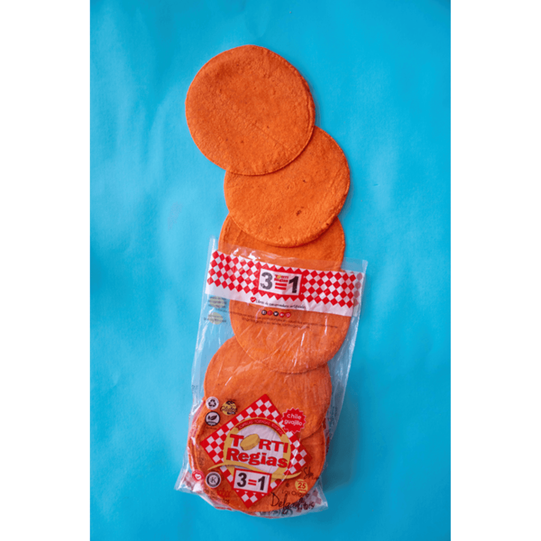 Delgaditas TortiRegias Spicy Tortillas 25 Pack