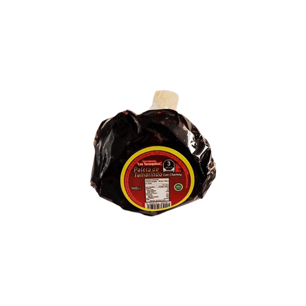 Las Tarasquitas Tamarind Lollipop with Chamoy 1 Pc