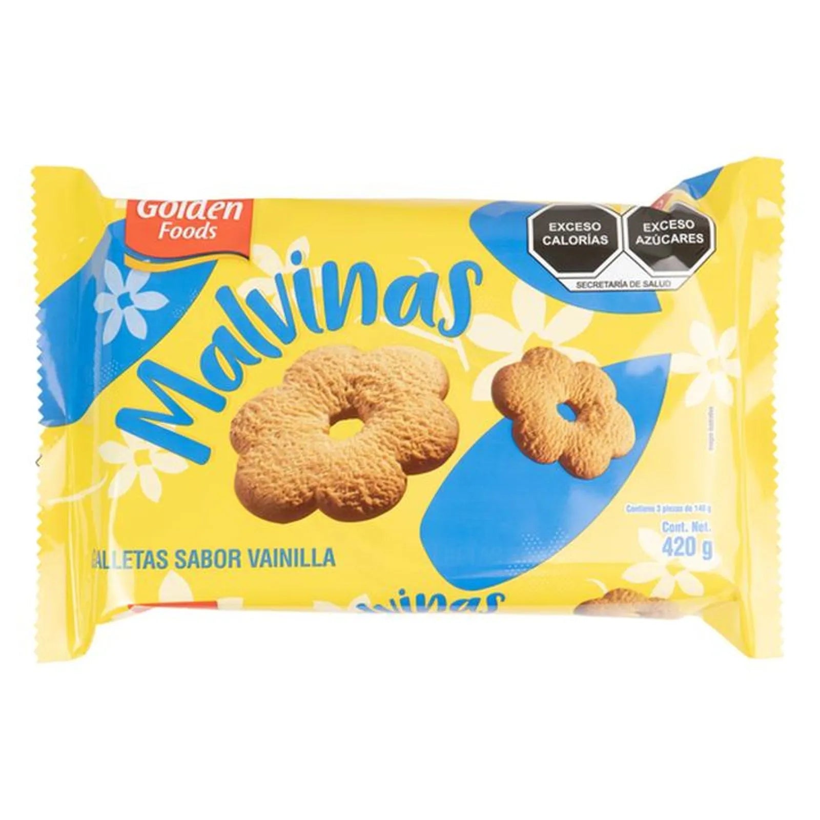 Golden Foods Vanilla Malvinas Cookies - 15 oz Main image