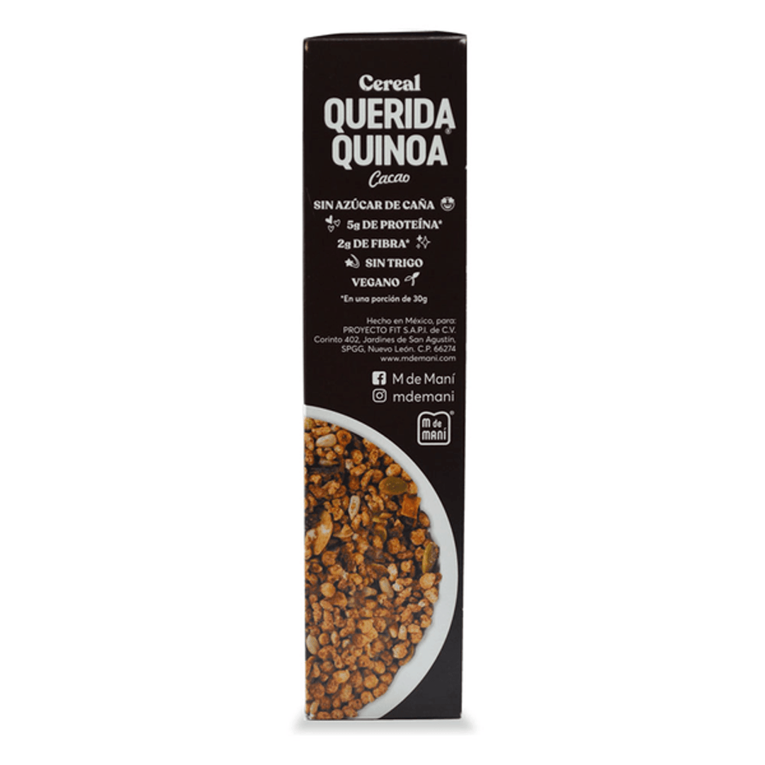 M de Maní Sugar-Free Quinoa Cereal - 9 oz