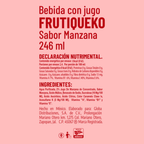 Frutiqueko Apple Natural Flavored Drink 8 oz