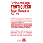 Frutiqueko Apple Natural Flavored Drink 11 oz
