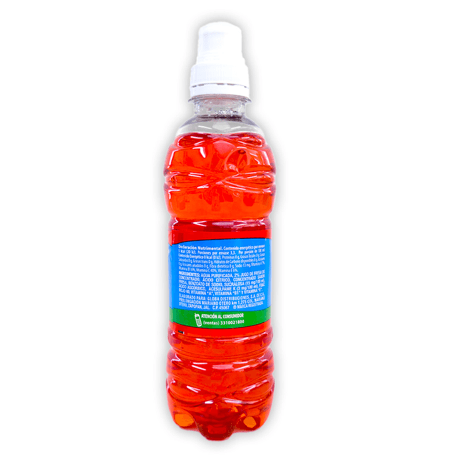 Frutiqueko Strawberry Natural Flavored Drink 11 oz Secondary image
