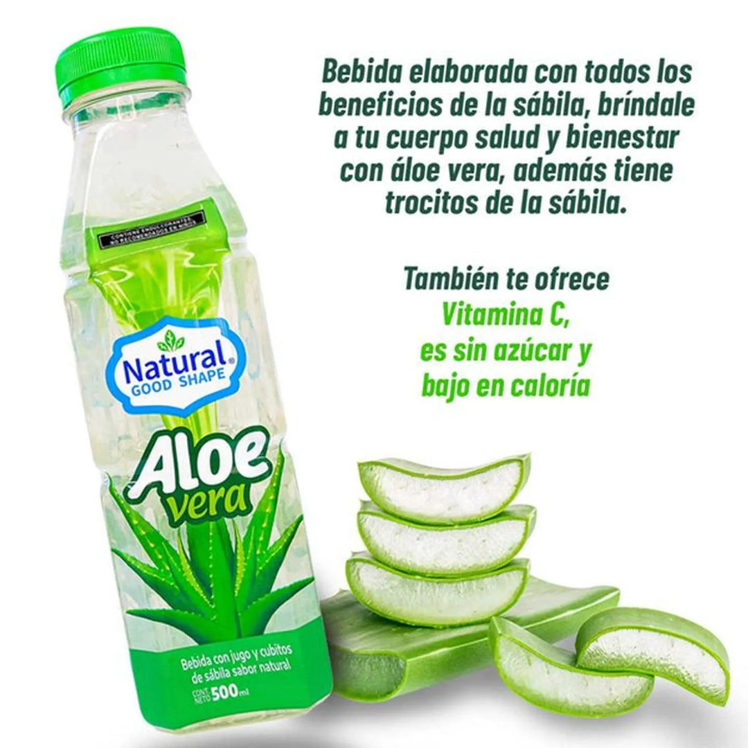Natural Good Shape Aloe Vera Drink 17 oz
