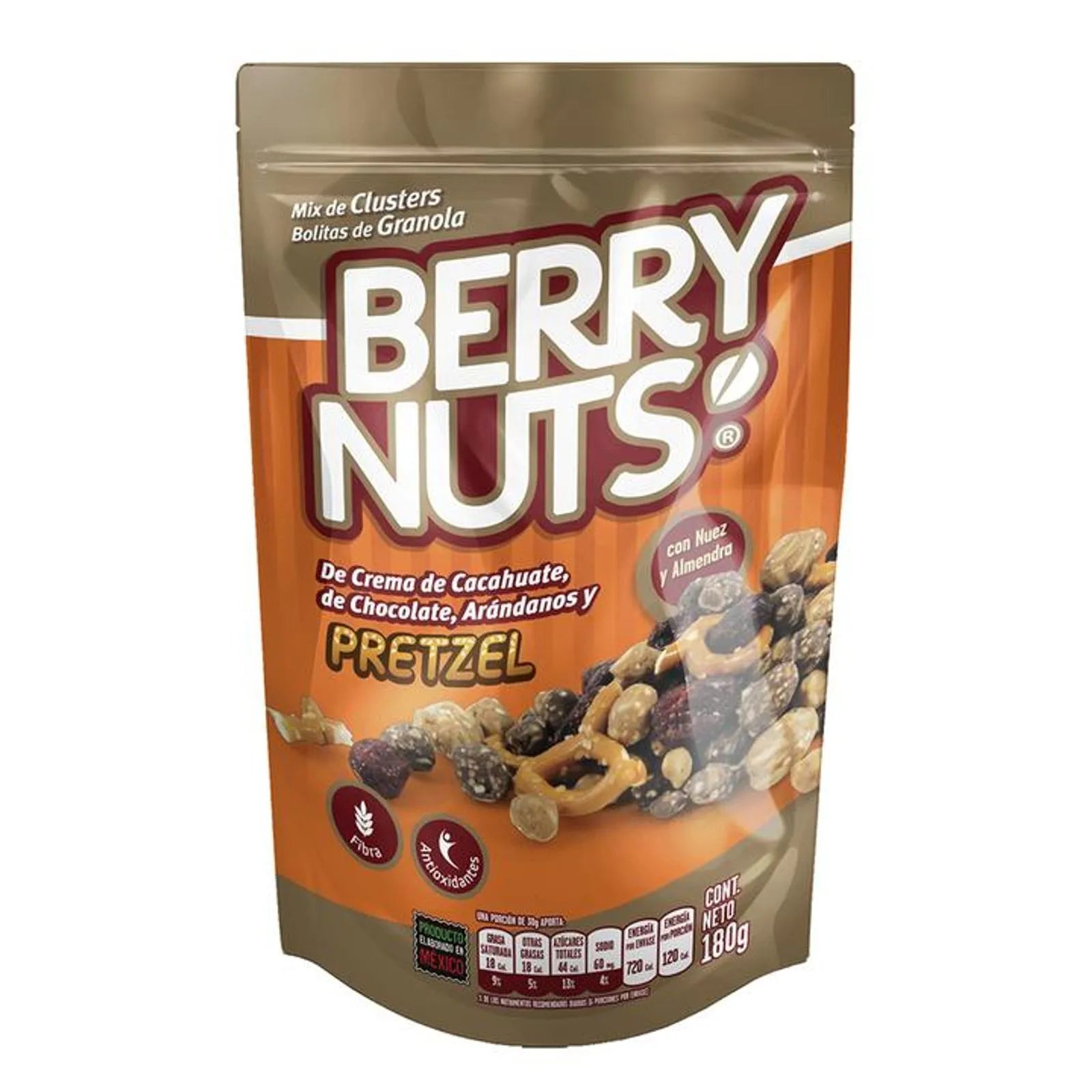 Berry Nuts Pretzel and Cranberry Mix Granola Balls 6 oz Main image