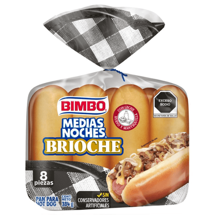 Bimbo Brioche Hot Dog Buns 13 oz