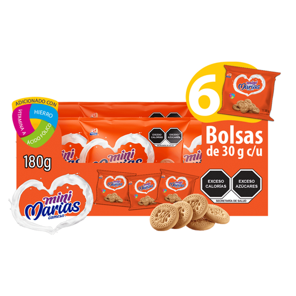Gamesa Mini María’s Cookies - 6 oz