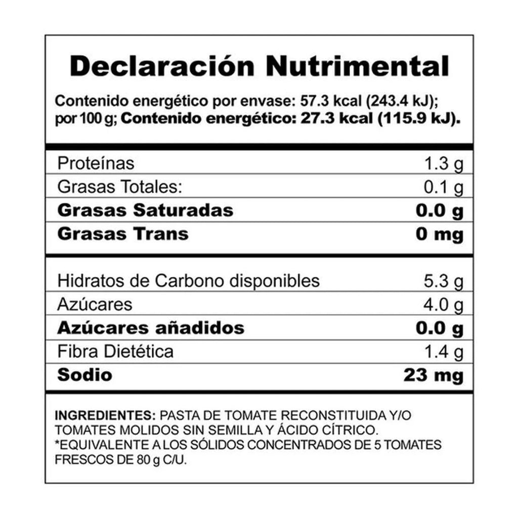 Del Fuerte Natural Ground Tomatoes 7 oz