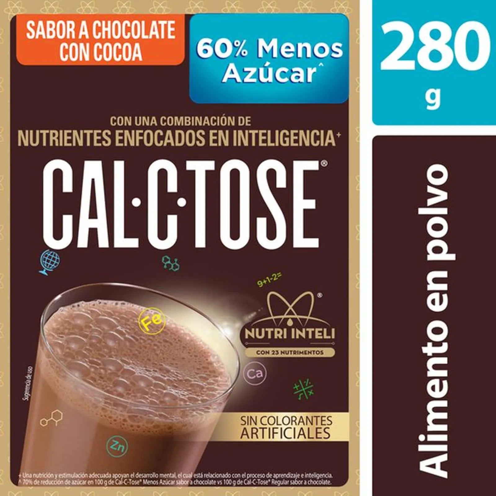 Cal-C-Tose Chocolate Powder 60% Less Sugar - 10 oz Main image