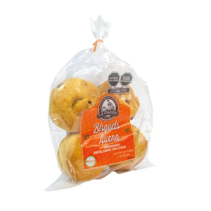 La Fuente Cranberry Biscuit with Stevia 11 oz