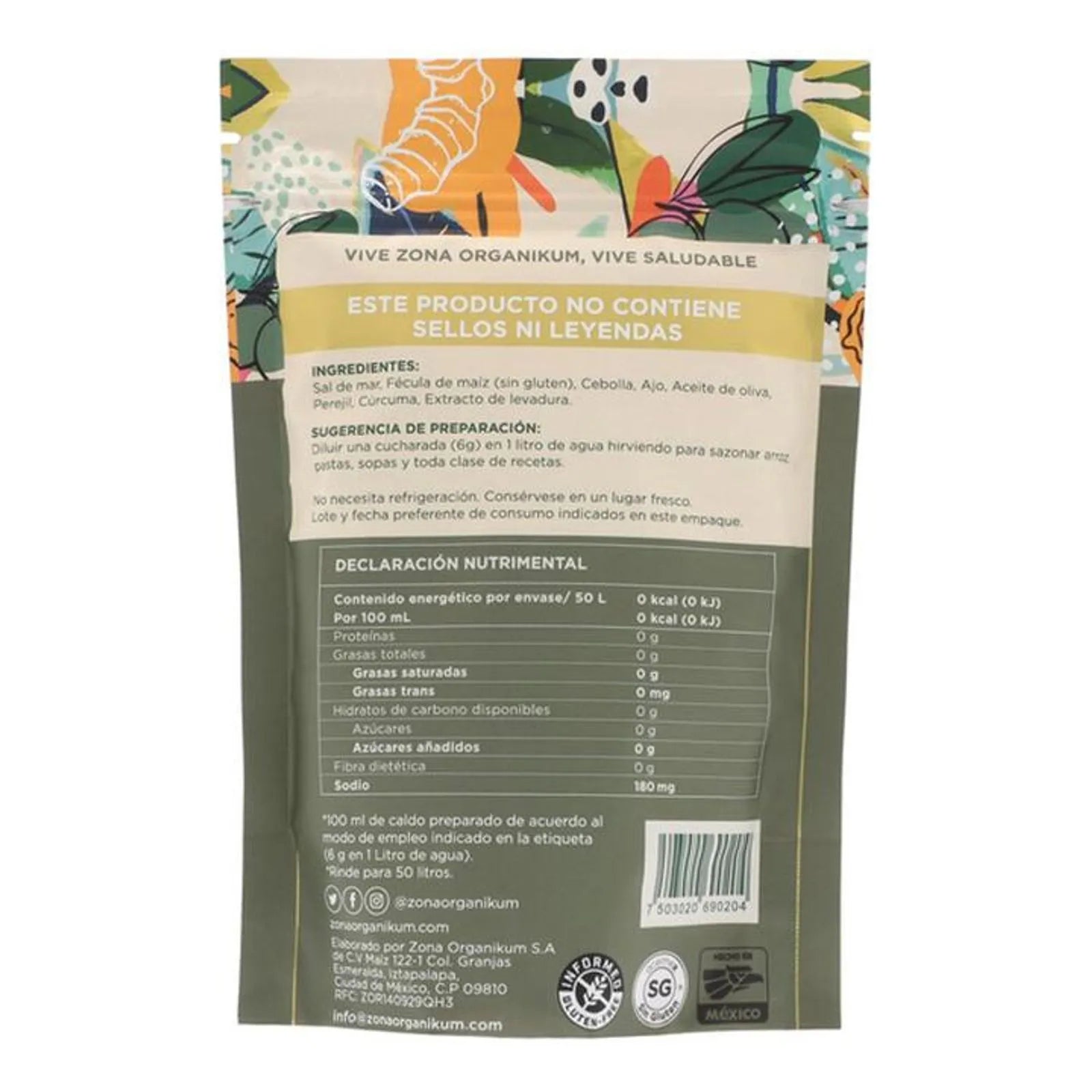 Organikum Natural Vegetable-Based Seasoning 11 oz