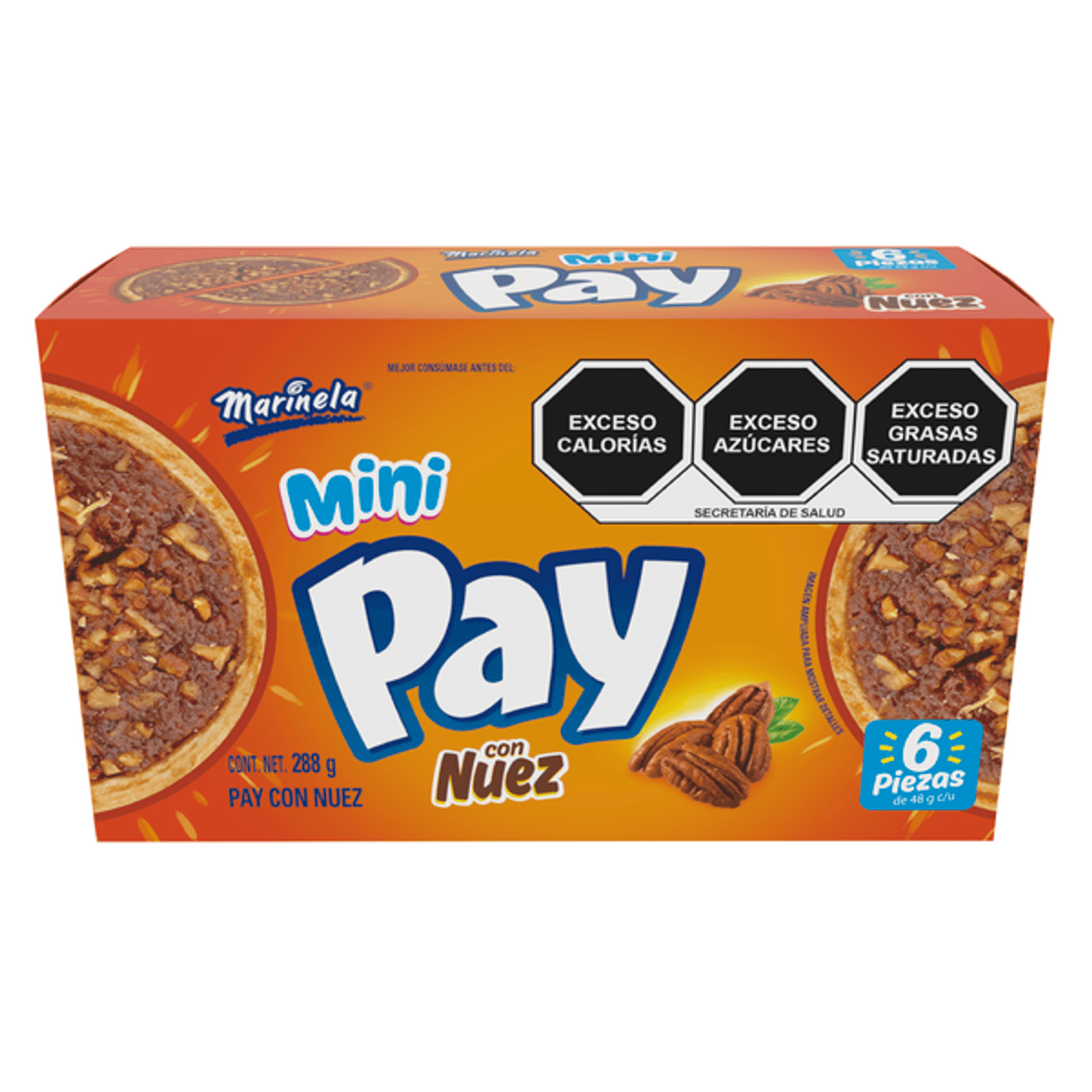 Marinela Mini Pecan Pies - 12 oz Main image