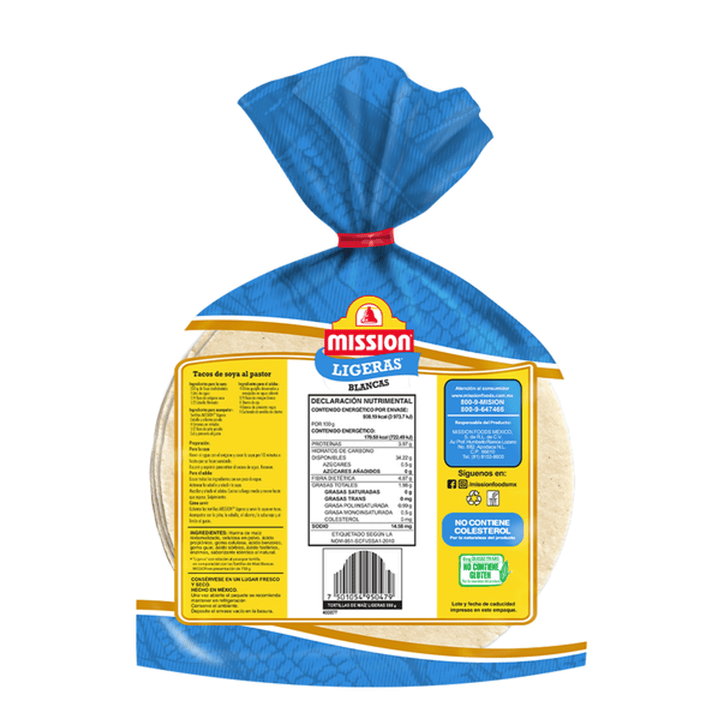Mission Light Tortillas 19 oz