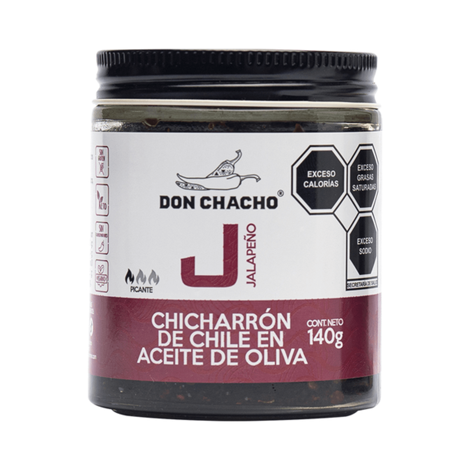Don Chacho Jalapeño Pepper Rinds Jar - 5 oz Main image