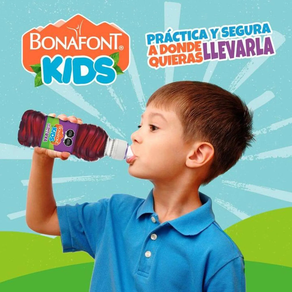 Bonafont Kids Grape Juice Water 10 oz 6 Pack