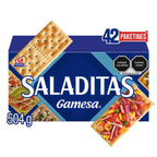 Gamesa Saladitas Salted Classic Cookies - 42 packs - 18 oz