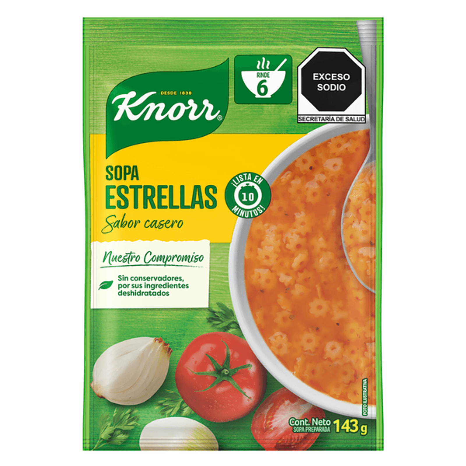 Knorr Star Shape Soup - 5 oz Main image