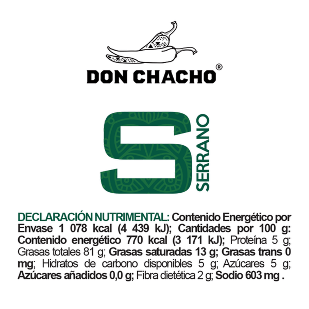 Don Chacho Serrano Pepper Chicharrón - 5 oz