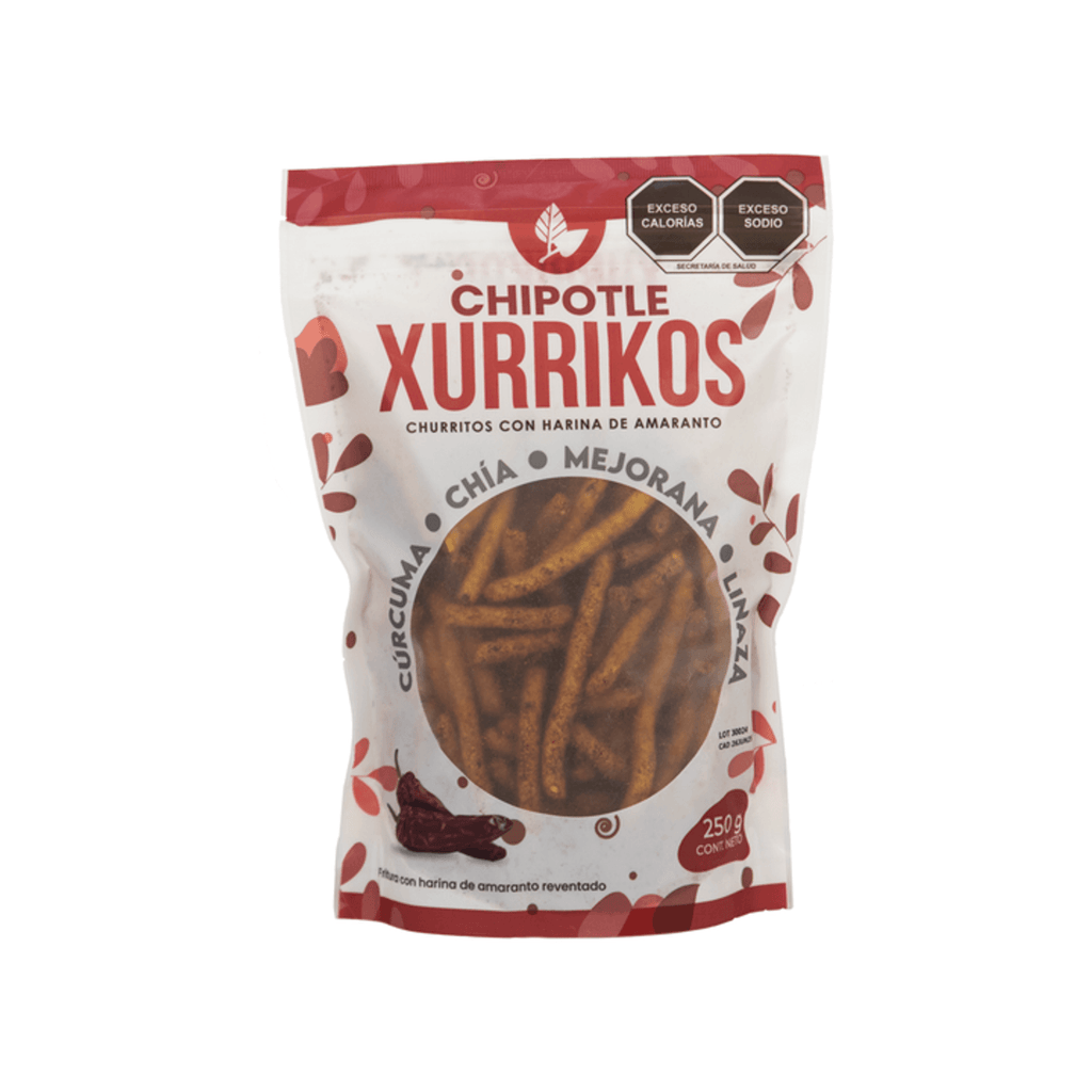 Organica y Saludable Chipotle Amaranth Churritos 9 oz