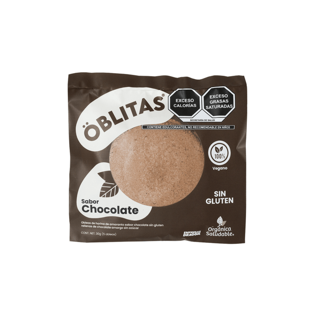 Organica y Saludable Oblitas Chocolate Wafers 1.5 oz