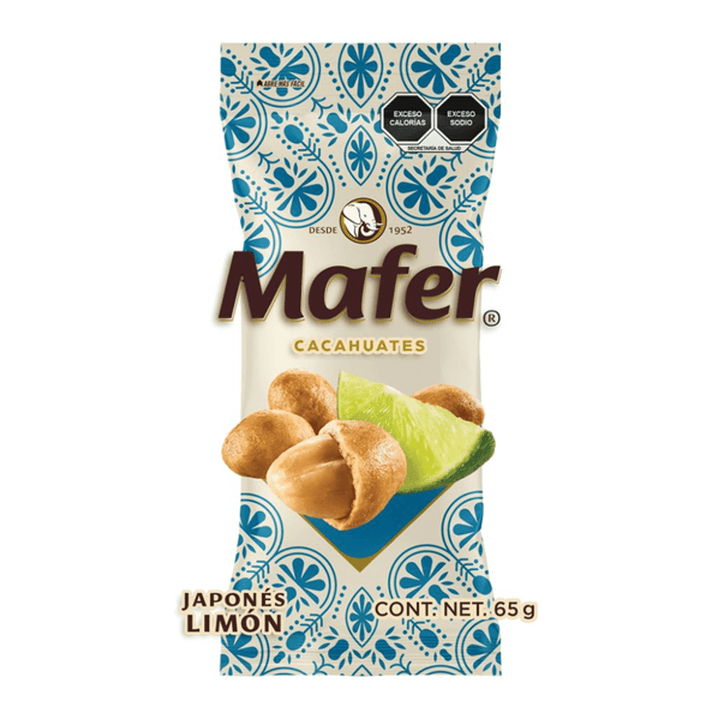 Sabritas Mafer Lemon Japanese Peanuts 2 oz