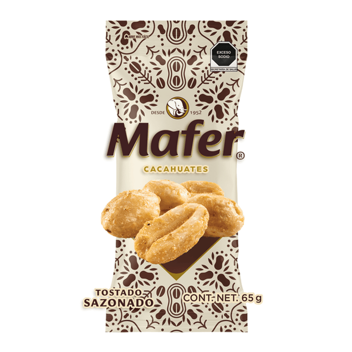 Sabritas Mafer Seasoned Roasted Peanuts 2 oz