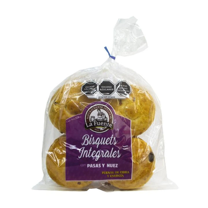 La Fuente Raisin Nut Whole Wheat Biscuit 11 oz